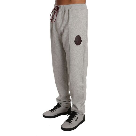 Billionaire Italian Couture Grey ZipUp Hoodie and Joggers Tracksuit Men Gray - Picture 2 of 6